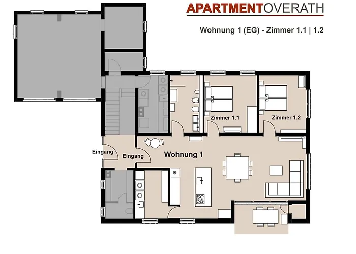 Aparthotel Premium Apartments Overath Nahe Koeln Messe City Overath